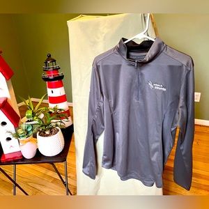 Labcorp “When it Counts” 2X Port Authority Ladies cut long sleeve windbreaker